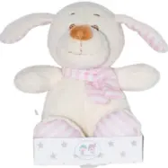 Gamberritos - Gosedjur Kanin 10 X 16 Cm Vit/Rosa
