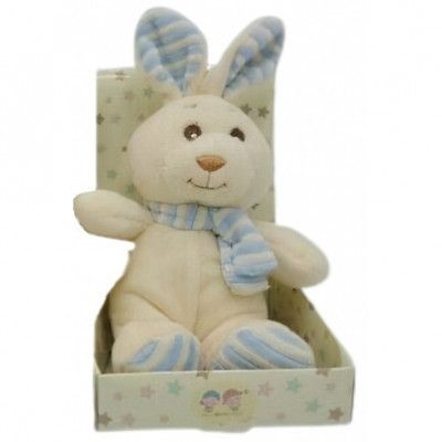 Gamberritos - Gosedjur Kanin 13 Cm Vit/Blå