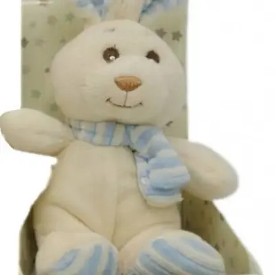 Gamberritos - Gosedjur Kanin 13 Cm Vit/Blå