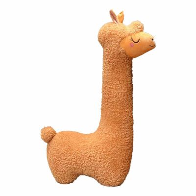 Gigantisk Alpacka Gosedjur - Brun