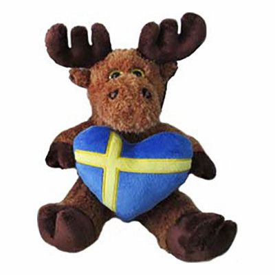 Gosedjur Älg med Hjärta - Stor