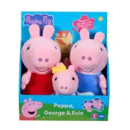 Greta Gris Mjukdjur 3-pack Peppa, George&Evie