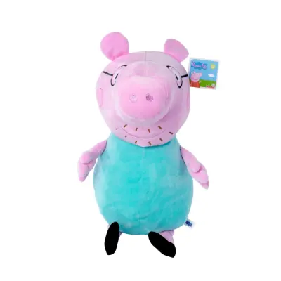 Greta Gris Mjukdjur Pappa Gris 37cm - Greta Gris -  Leksaksaffären