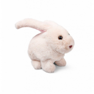 Hoppande kanin som även gör ljud och rör på öronen