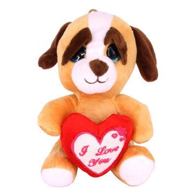 Hund med Hjärta Mjukisdjur