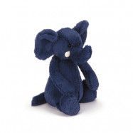 Jellycat, Bashful Blå Elefant 18 cm