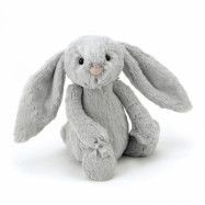 Jellycat - Bashful Silver Bunny Small