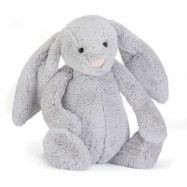 Jellycat - Gosedjur - Bashful Silver Bunny Huge