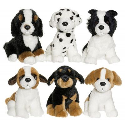 Kennelkompisar Gosedjur Hund : Model - Brun, vit, mörkbrun