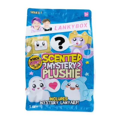 Lankybox Mystery Plush Scented 28cm s1 - Lankybox -  Leksaksaffären