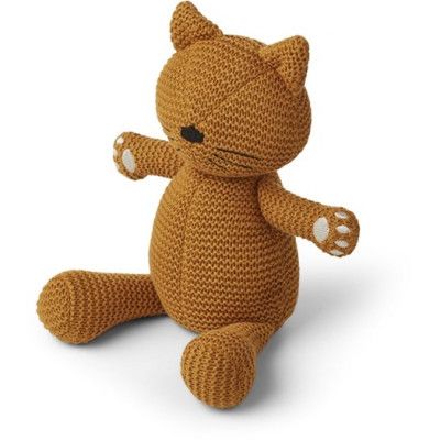 Liewood stickat gosedjur Missy, cat mustard