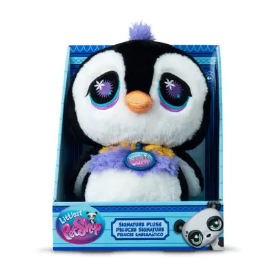 Littlest Pet Shop Signature Plush Pingvin - Littlest Pet Shop -  Leksaksaffären