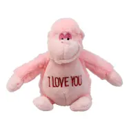 Mjukisdjur Rosa Apa I Love You