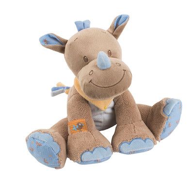 Nattou Gosedjur Louis Noshörning 33cm