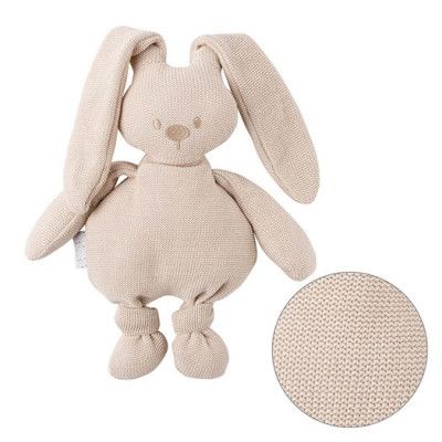 Nattou Lapidou gosedjur stickad, beige