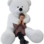 PQP Gosedjur - Gigantisk Teddybjörn 220 Cm Cream