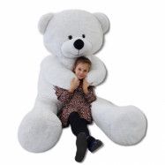PQP Gosedjur - Gigantisk Teddybjörn 220 Cm Grå
