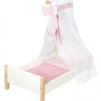 Roba - Docksäng 52 X 30 X 60 Cm Vit/Rosa