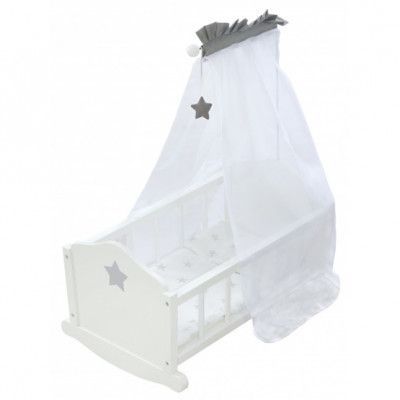 Roba - Dockvagga Stella 68 X 35 X 52 Cm Vit