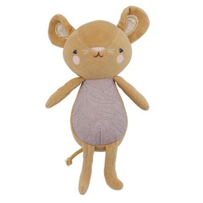 Sebra gosedjur musen Buttercup, golden hour yellow