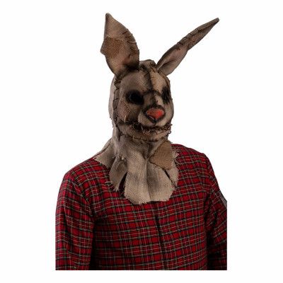 Läskig Kaninmask i Jute - One size