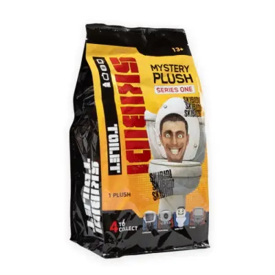 Skibidi Toilet Mystery Plush 28cm - Skibidi Toilet -  Leksaksaffären