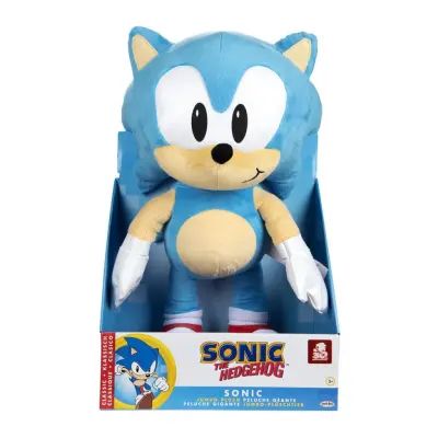 Sonic Mjukdjur Jumbo Sonic 48cm - Sonic -  Leksaksaffären