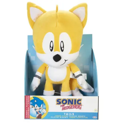 Sonic Mjukdjur Jumbo Tails 40cm - Sonic -  Leksaksaffären