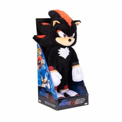 Sonic the Hedgehog Mjukdjur Deluxe 30cm Shadow - Sonic -  Leksaksaffären