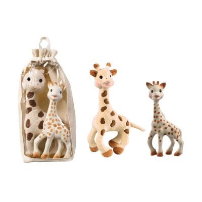 Sophie the Giraffe, Set med Mjukdjur&Plastdjur