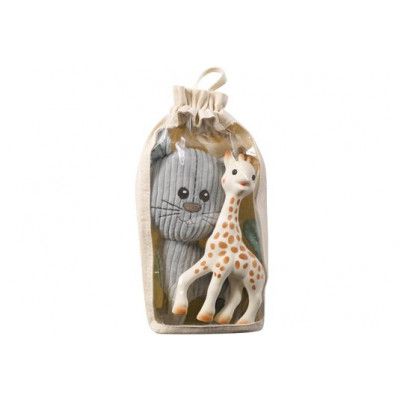 Sophie the giraffe, Sophie Mjuk Giraff + Katten Lazare Gosedjur