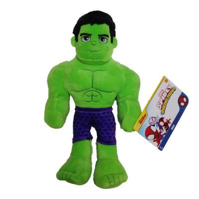 Spidey Mjukdjur 20cm Hulk - Spiderman -  Leksaksaffären