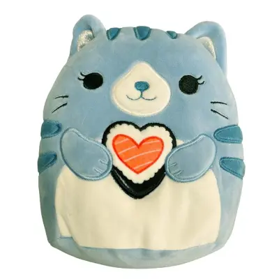 Squishmallows 19cm Heart Carizma Cat - Squishmallows -  Leksaksaffären
