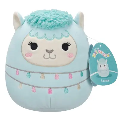 Squishmallows 19cm P22 Lorna Llama - Squishmallows -  Leksaksaffären