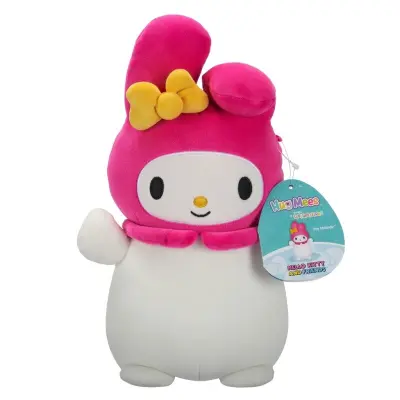 Squishmallows 25cm HugMees Hello Kitty My Melody - Squishmallows -  Leksaksaffären