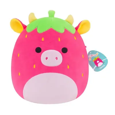 Squishmallows 30cm Cleary Cow - Squishmallows -  Leksaksaffären