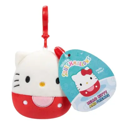 Squishmallows 9cm Clip on Hello Kitty and Friends Hello Kitty - Squishmallows -  Leksaksaffären