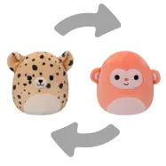 Squishmallows Flip A Mallows Lexie the Cheetah/Elton the Monkey