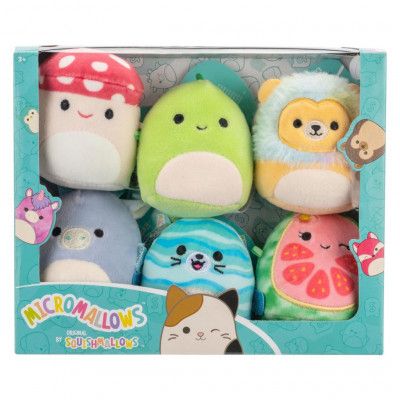 Squishmallows Micromallows 6-pack Danny&Friends - Squishmallows -  Leksaksaffären
