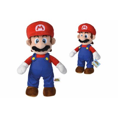 Super Mario Mjukdjur 50cm Mario - Super Mario -  Leksaksaffären