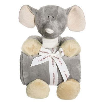 StorOchLiten Teddykompaniet, Diinglisar Wild med filt - Elefant