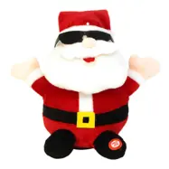 Tomte med Snurrande Ljus