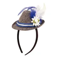 Diadem med Tyrolerhatt - One size