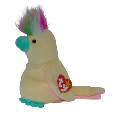 TY Beanie Baby Pompom Kakadua reg - TY -  Leksaksaffären
