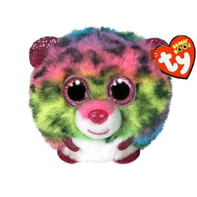 TY Beanie Balls Dotty Multifärgad Leopard - TY -  Leksaksaffären