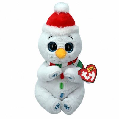 TY Beanie Bellies Brrrnard Snögubbe - TY -  Leksaksaffären