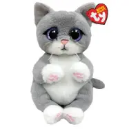 TY Beanie Bellies Morgan Grå Katt regular - TY -  Leksaksaffären