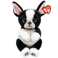 TY Beanie Bellies Tink Svart/Vit Hund regular - TY -  Leksaksaffären