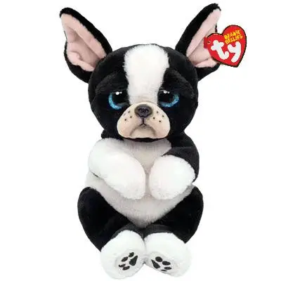 TY Beanie Bellies Tink Svart/Vit Hund regular - TY -  Leksaksaffären
