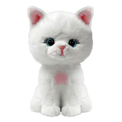 TY Beanie Boos Amelia Cat Vit Reg - TY -  Leksaksaffären